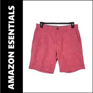 Amazon Essentials Mens  Dress Short Size 33 Flat Front Pockets
